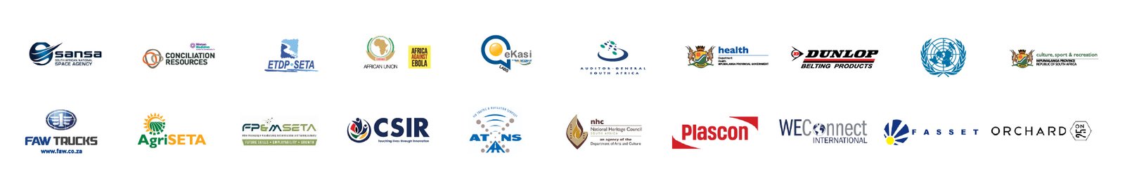 Selected client logos